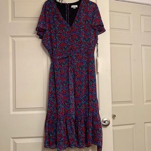 Calvin Klein flowered Dress